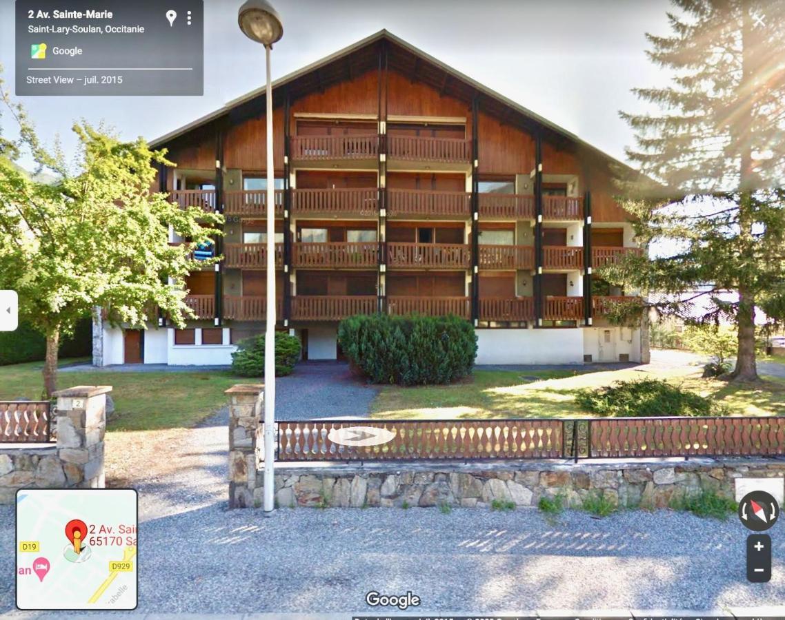 T2 Centre Village - Proximite Telecabine - Vue Montagne Plein Sud - Terrasse Couverte - Balcon - Chambre 1 Lit Double En 160 - Salon 1 Canape Convertible En 140 - Cuisine Separee Saint-Lary-Soulan Eksteriør bilde