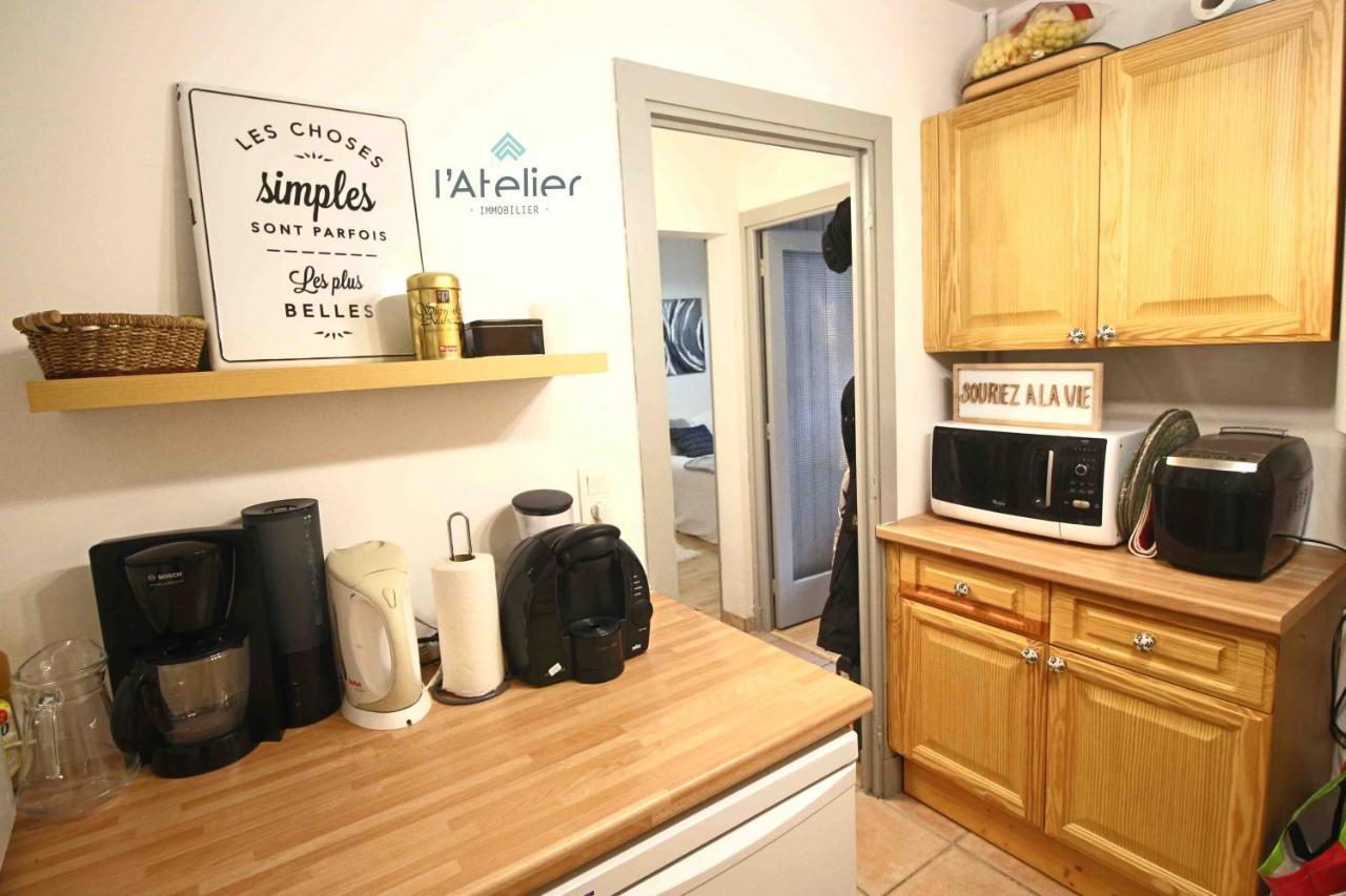T2 Centre Village - Proximite Telecabine - Vue Montagne Plein Sud - Terrasse Couverte - Balcon - Chambre 1 Lit Double En 160 - Salon 1 Canape Convertible En 140 - Cuisine Separee Saint-Lary-Soulan Eksteriør bilde